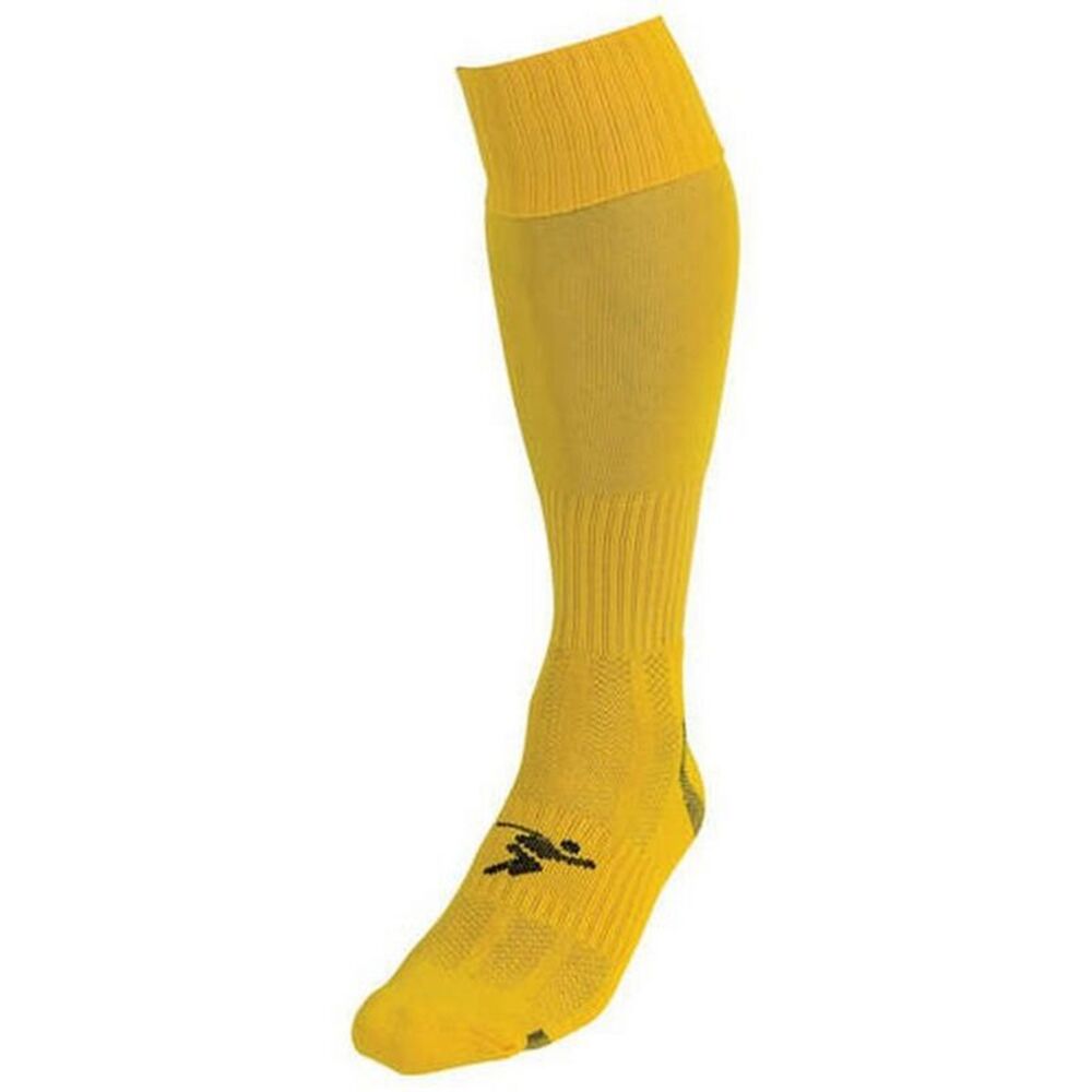 Precision Childrens/Kids Pro Plain Soccer Socks / Yellow